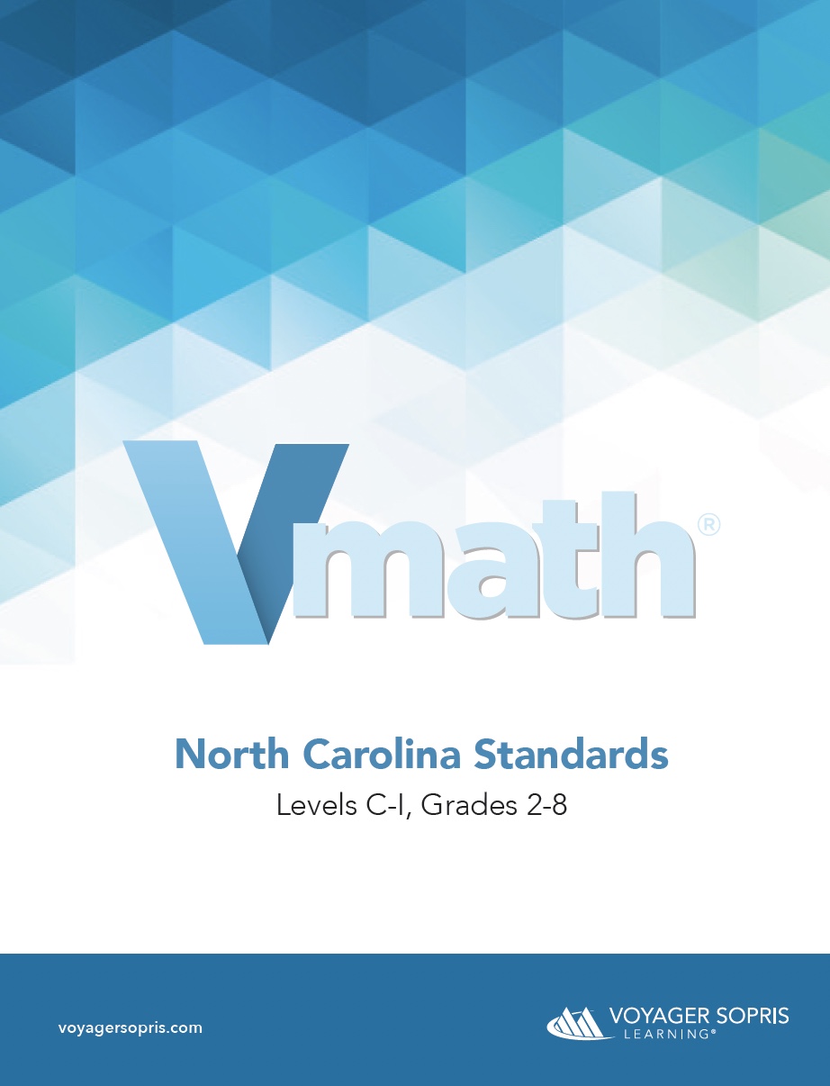 North Carolina Vmath Correlation