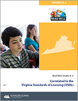 Read Well Virginia Correlation