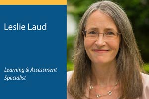 Dr. Leslie Laud Dr. Leslie Laud