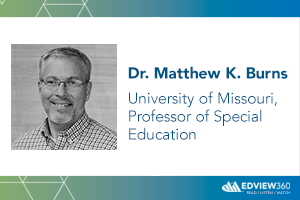 Dr. Matthew Burns Dr. Matthew Burns