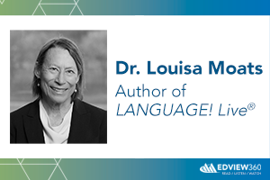 Dr. Louisa Moats Dr. Louisa Moats