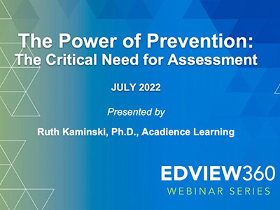 The Power of Prevention - Webinar