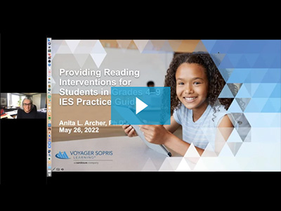 Providing Reading Interventions for Students in Grades 4–9: What the IES Guide and Research Tell Us