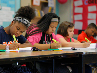 Writing students