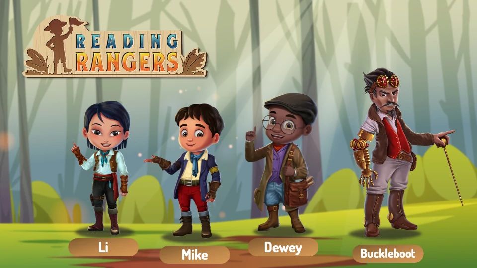 Reading Ranger Characters