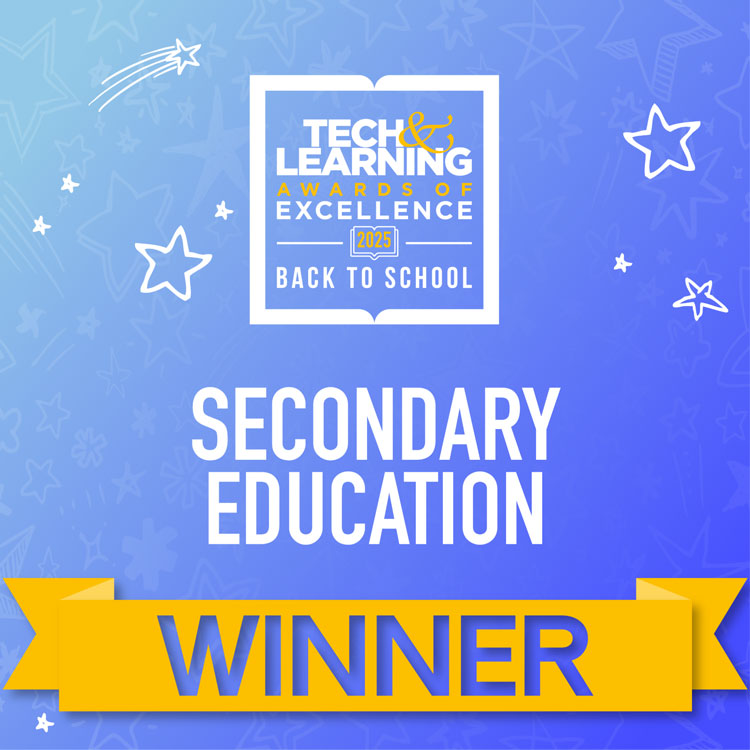 Tech & Learning Secondary Education Winner
