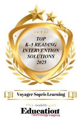 Voyager Sopris Learning Named a Top K–5 Reading Intervention Solution for 2026 by Education Technology Insights