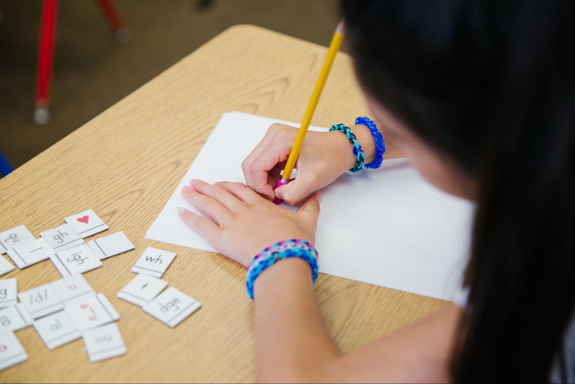 Student Taking Notes