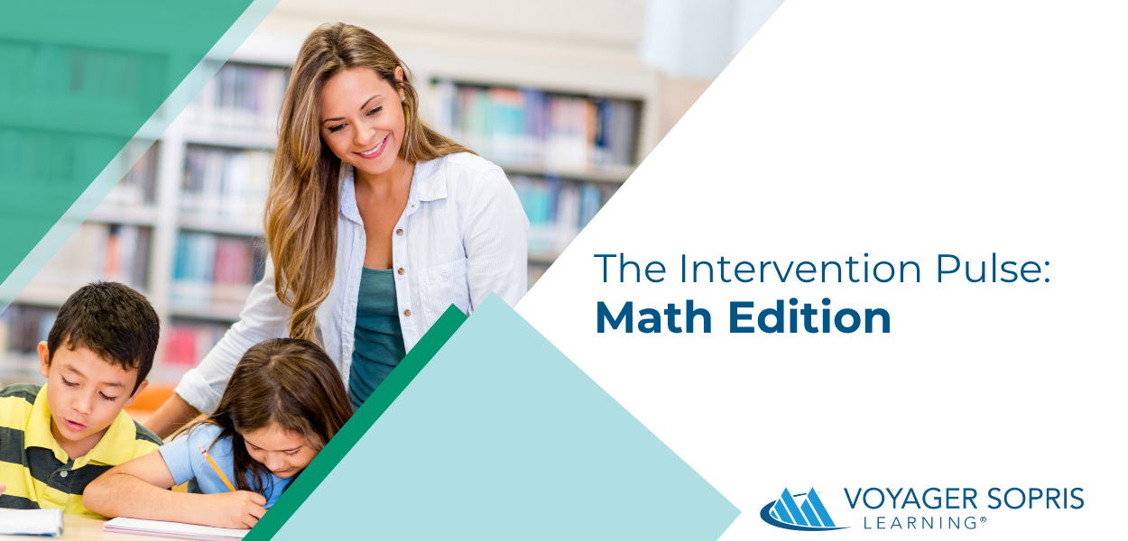 The Intervention Pulse: Math Edition
