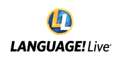 LANGUAGE! Live Logo